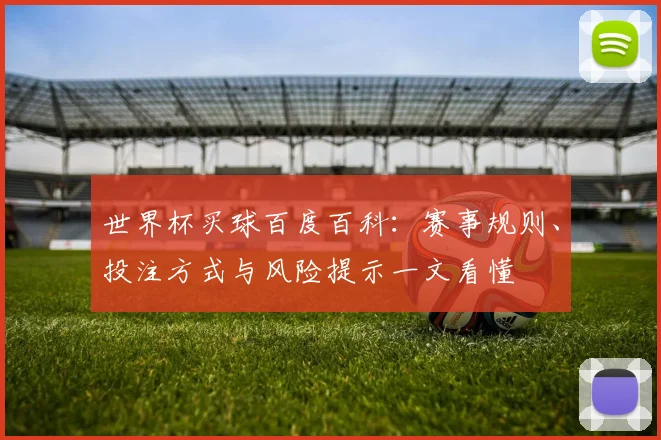 世界杯买球百度百科：赛事规则、投注方式与风险提示一文看懂